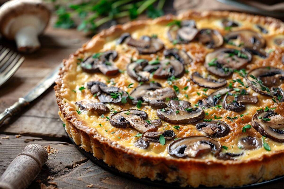 Découvrez cette recette méconnue : le clafoutis de champignons à l’ail, parfait pour étonner vos invités