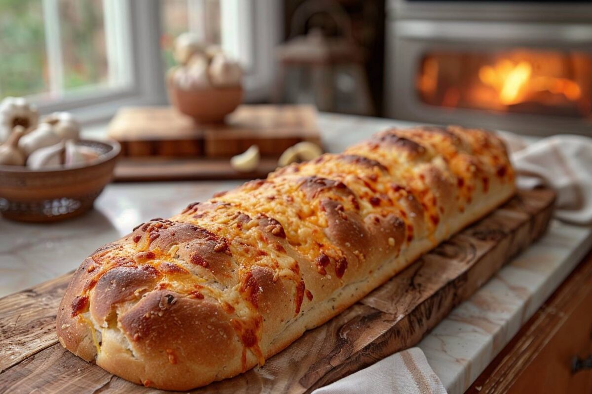 Découvrez comment créer un délicieux pain à l’ail et cheddar pour épater vos invités lors de votre prochain dîner