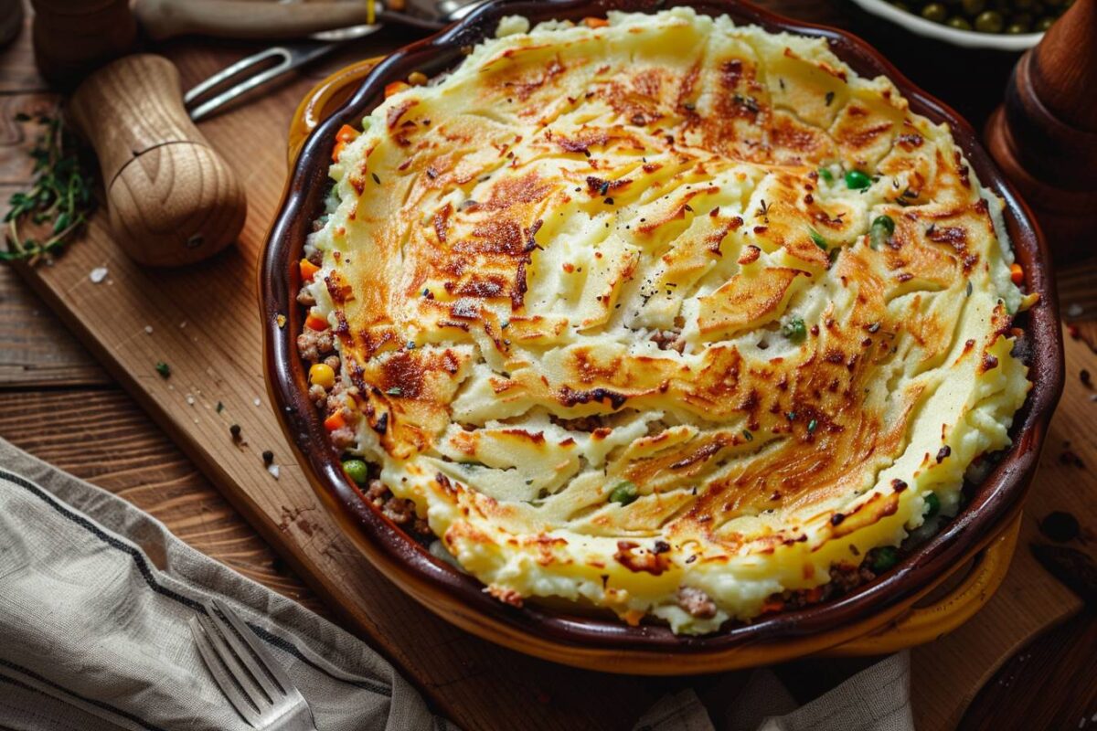 Découvrez comment créer un délicieux shepherd’s pie irlandais, une recette simple pour régaler toute la famille