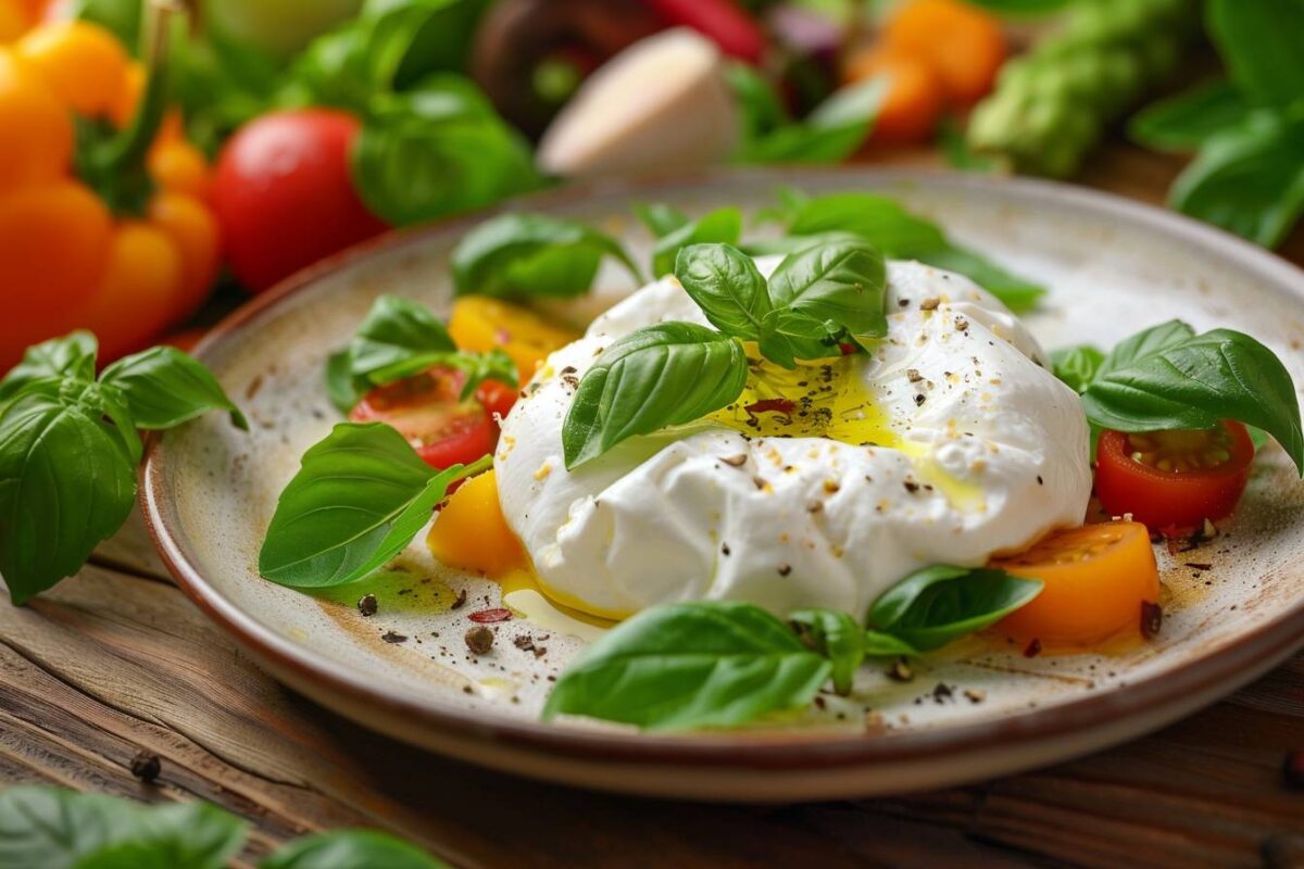 Découvrez comment créer une burrata végétale sans lactose pour ravir vos papilles