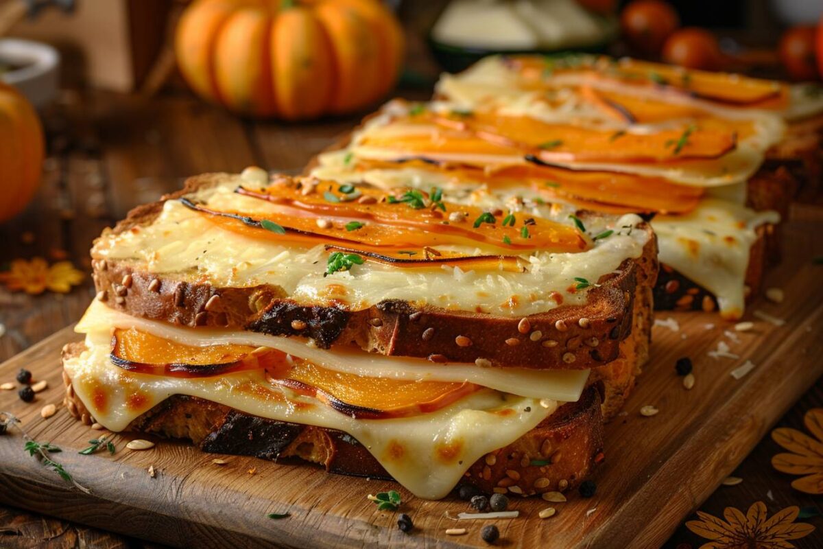 Découvrez comment le croque-monsieur avec courge butternut et fromage peut devenir votre plat favori cet automne