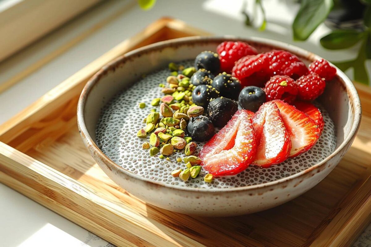 Découvrez comment le pudding de chia aux pistaches peut transformer votre routine matinale