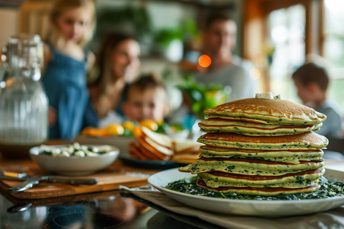 Découvrez comment les crêpes aux épinards peuvent être un délice pour toute la famille