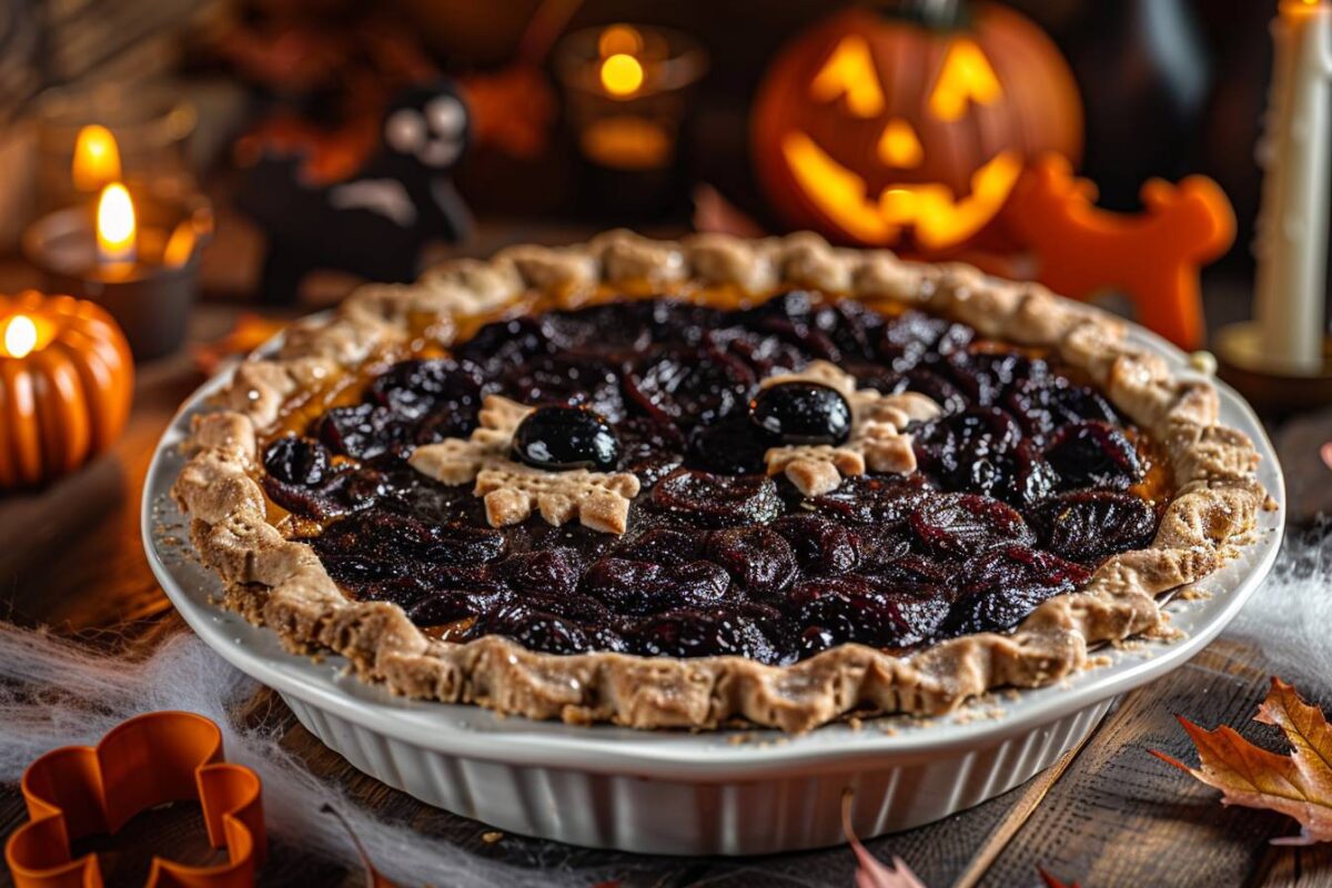 Découvrez comment préparer des tourtes d’Halloween terrifiantes avec une simple recette de pruneaux