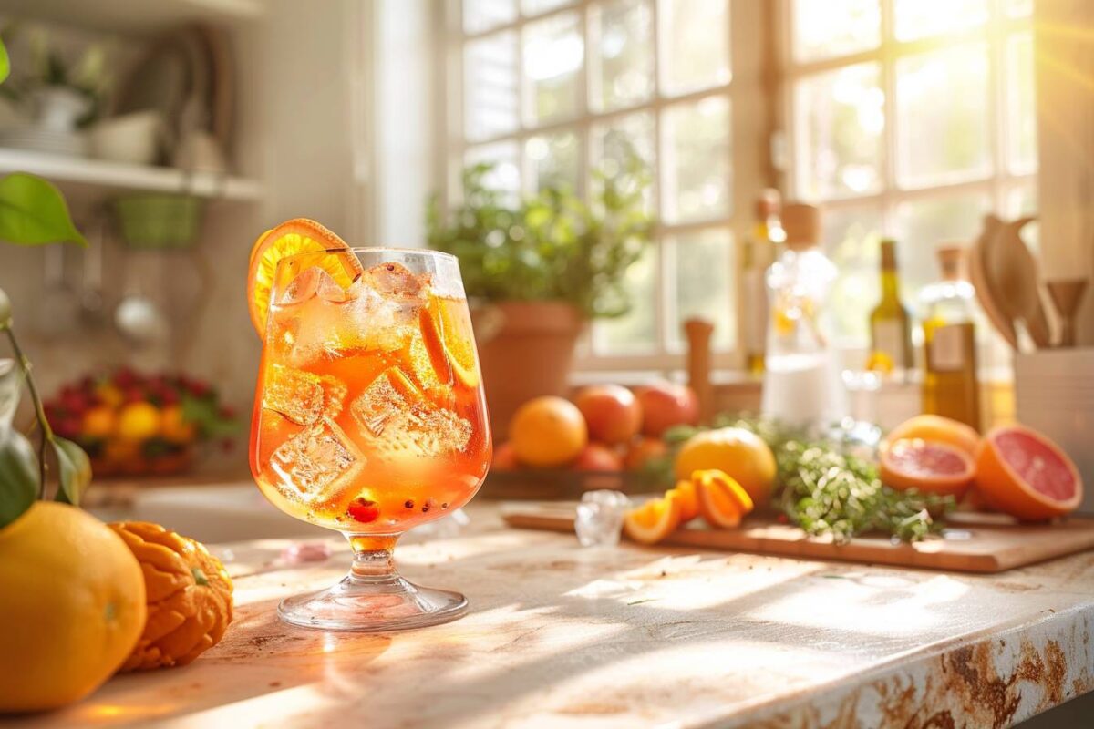 Découvrez comment préparer votre propre Aperol à la maison avec cette recette facile dévoilée par un chef étoilé