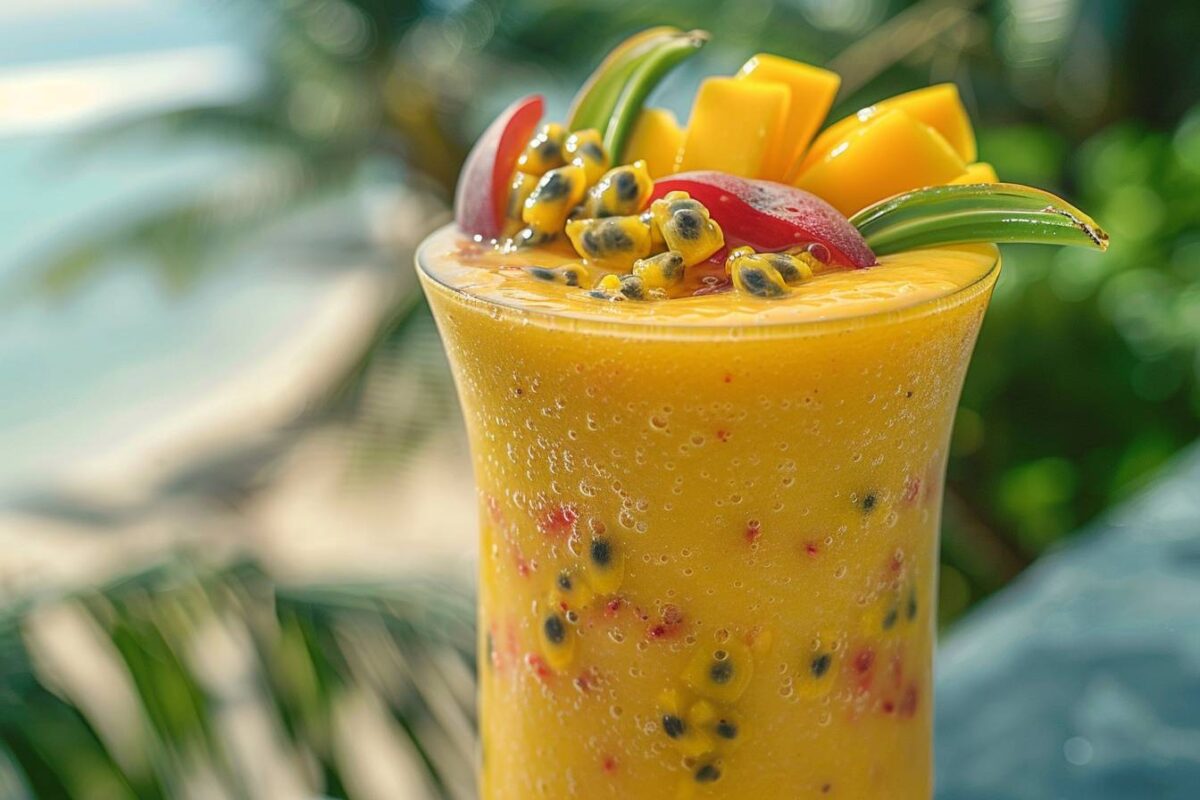 Découvrez comment prolonger les délices de l’été avec un smoothie mangue-passion irrésistible