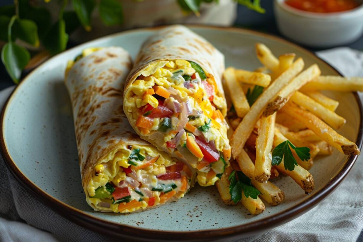 Découvrez l’omelette wrap : un sandwich rapide et léger idéal pour vos soirées de semaine