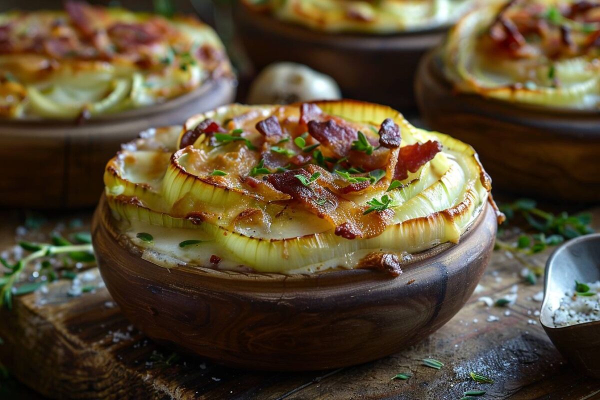 Découvrez la poireauflette : une tartiflette de poireaux allégée qui ravira vos papilles cet hiver