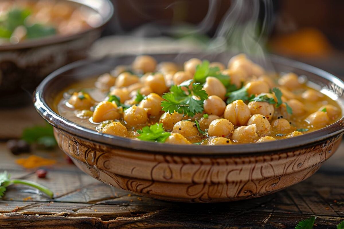 Découvrez le curry de pois chiches à l’indienne : une recette simple et réconfortante pour l’automne