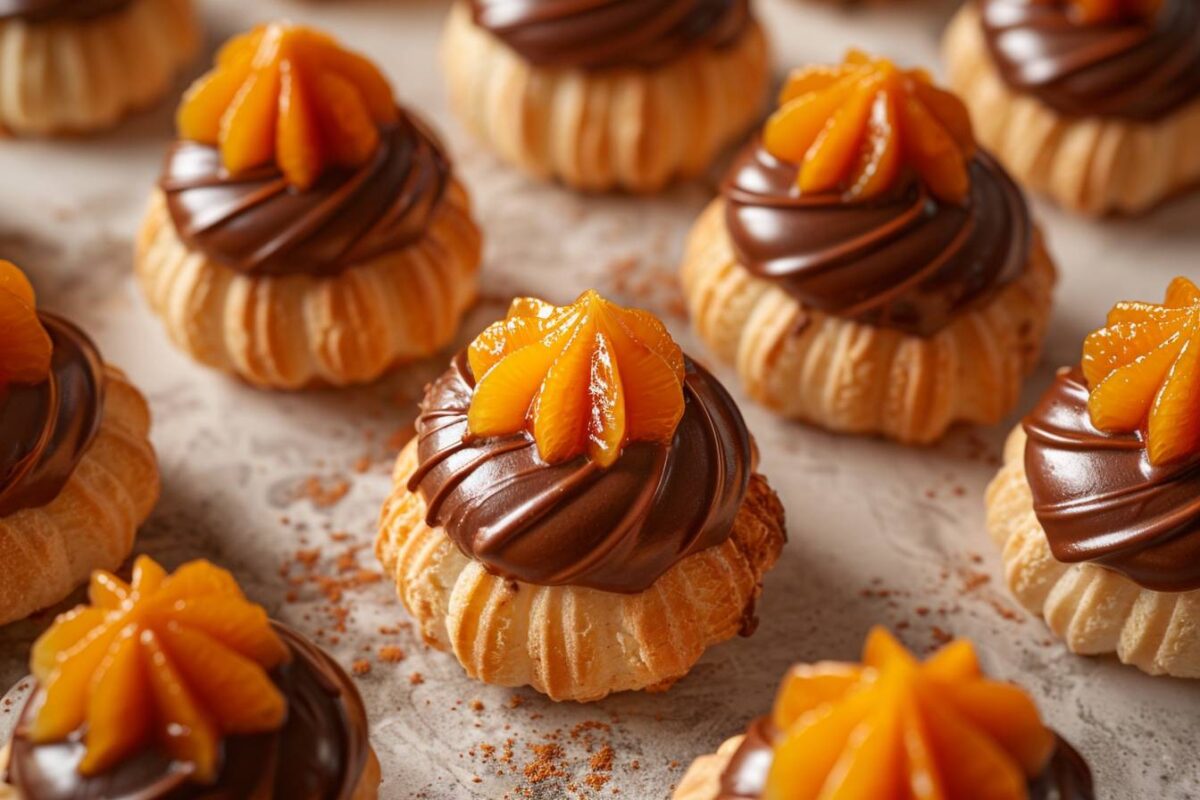 Découvrez les choux citrouilles à la mousse au chocolat : une recette simple et amusante pour égayer vos fêtes