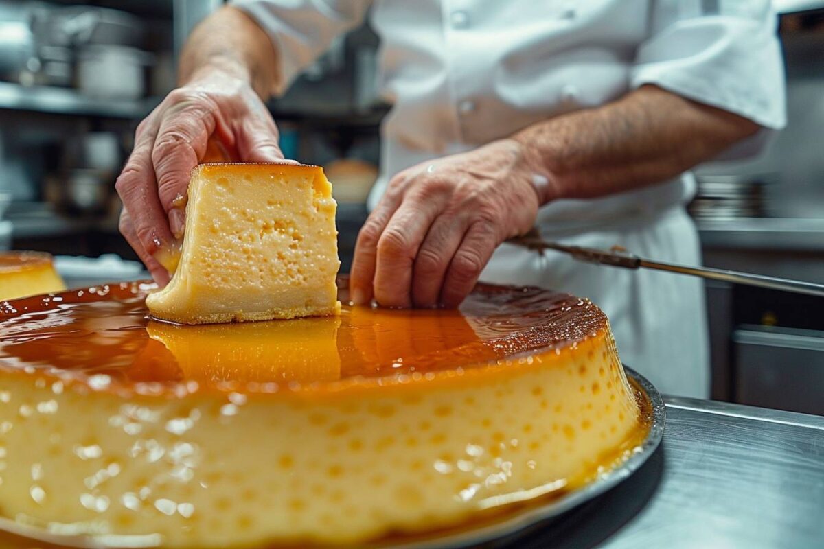 Découvrez les secrets d’un flan pâtissier crémeux avec Philippe Etchebest : Astuces incontournables pour un dessert parfait !