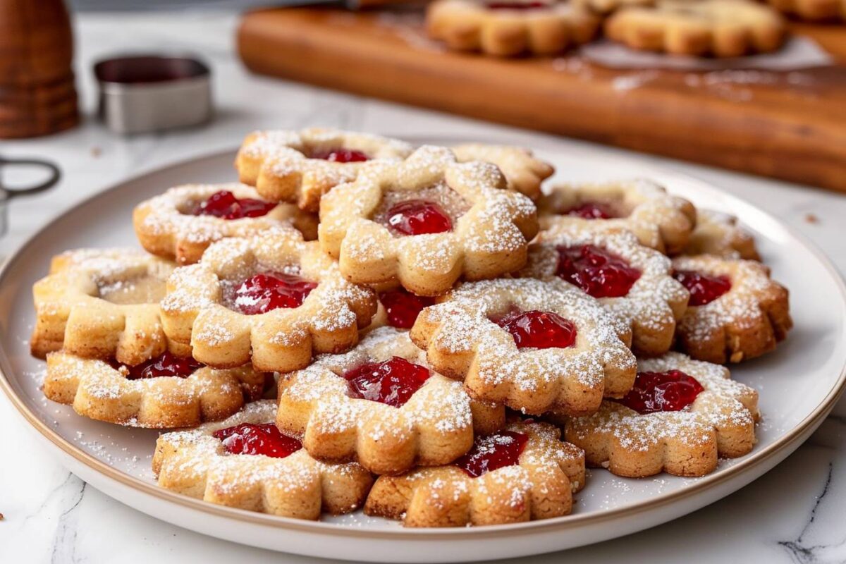 Découvrez les secrets des sablés linzer autrichiens, une douceur traditionnelle avec une touche de modernité