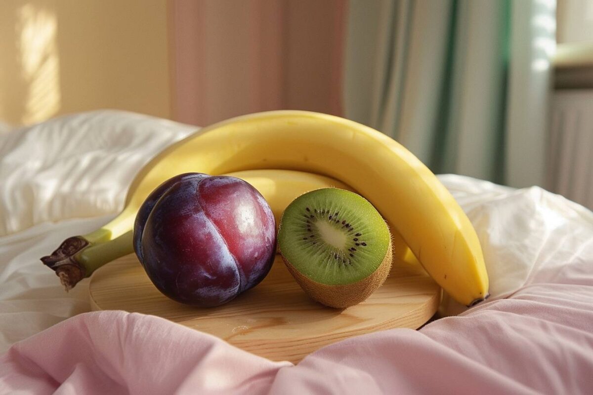 Découvrez les trois fruits surprenants qui favorisent un sommeil réparateur et comment les intégrer à votre routine du soir