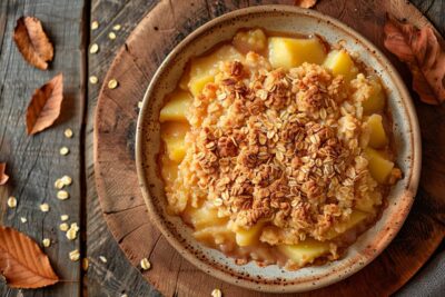 Découvrez une recette légère de crumble de potimarron pour réinventer vos repas d’automne