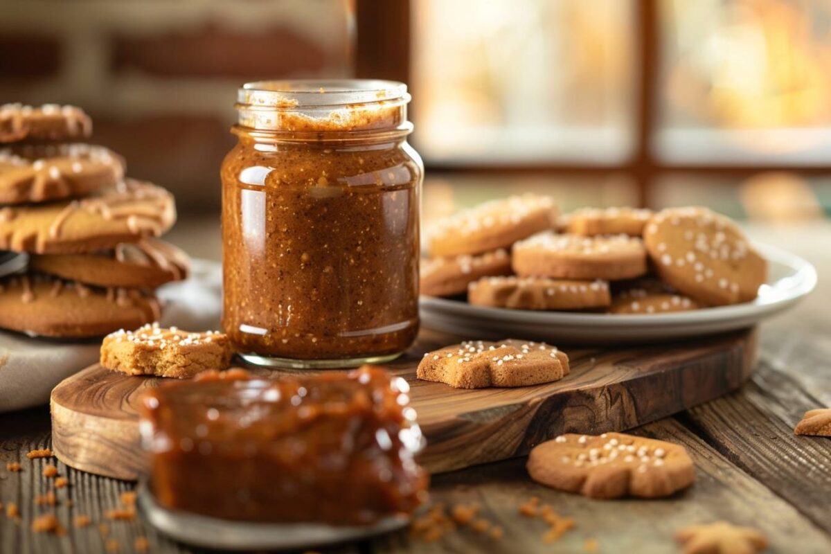 Réalisez une pâte à tartiner maison aux spéculoos avec seulement trois ingrédients – Un délice facile et rapide à préparer