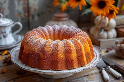 Révélez le chef pâtissier en vous avec cette recette de cake au potimarron et épices d’automne