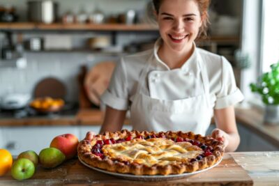 Secrets de cuisine : découvrez la méthode de Julie Andrieu pour des tartes parfaitement tenues