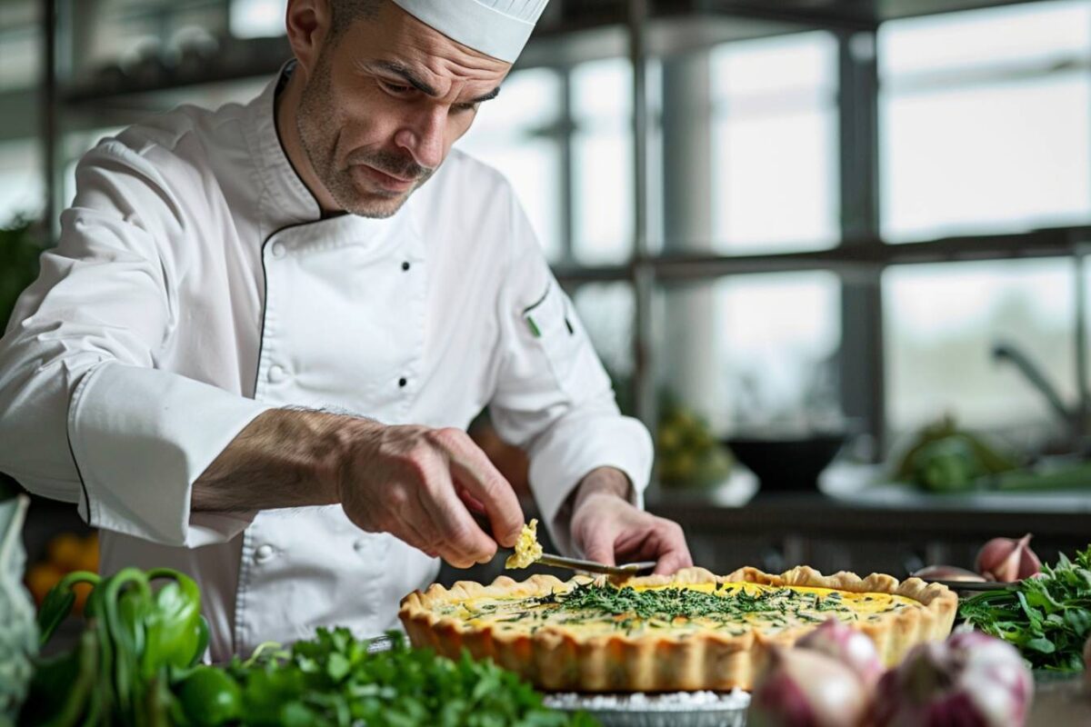 Voici comment ce chef étoilé concocte une quiche savoureuse avec juste 7 ingrédients