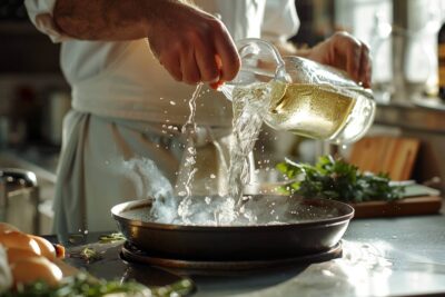 Vous n’avez pas de vin blanc pour votre recette ? Découvrez comment le remplacer sans sacrifier le goût