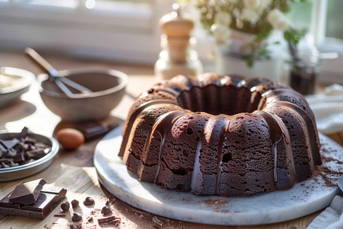 Vous ne pourrez plus vous passer de cette recette de gâteau au chocolat moelleux prête en 10 minutes