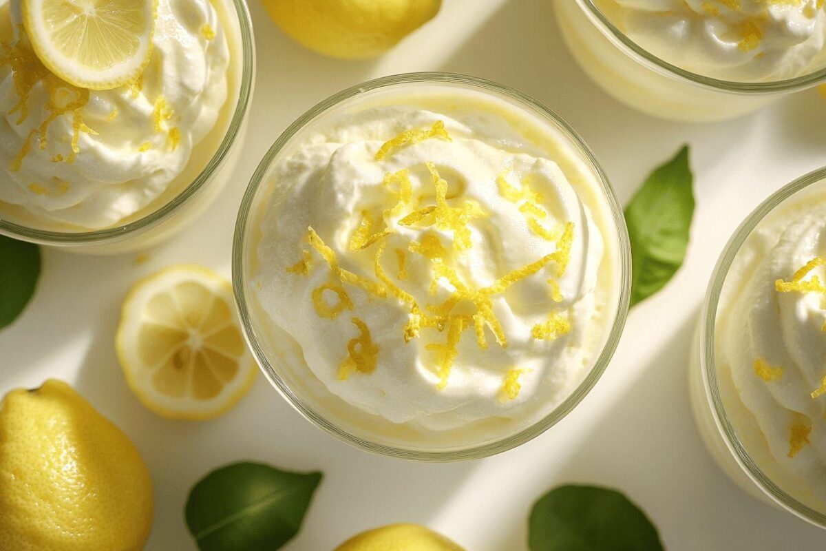 Mousse au citron et mascarpone : Le Dessert frais et gourmand pour l'été